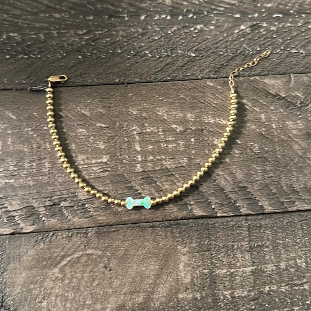 Dog bone bracelet